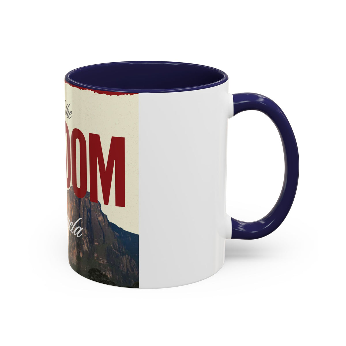 Venezuela libre coffee cup