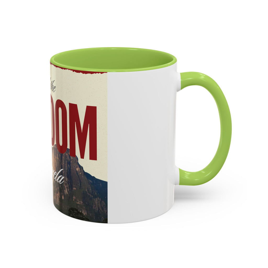 Venezuela libre coffee cup