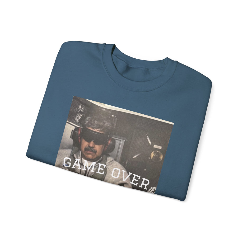 Game Over – Est. 2026 Sweatshirt | Venezuelan Freedom & Justice Statement Apparel