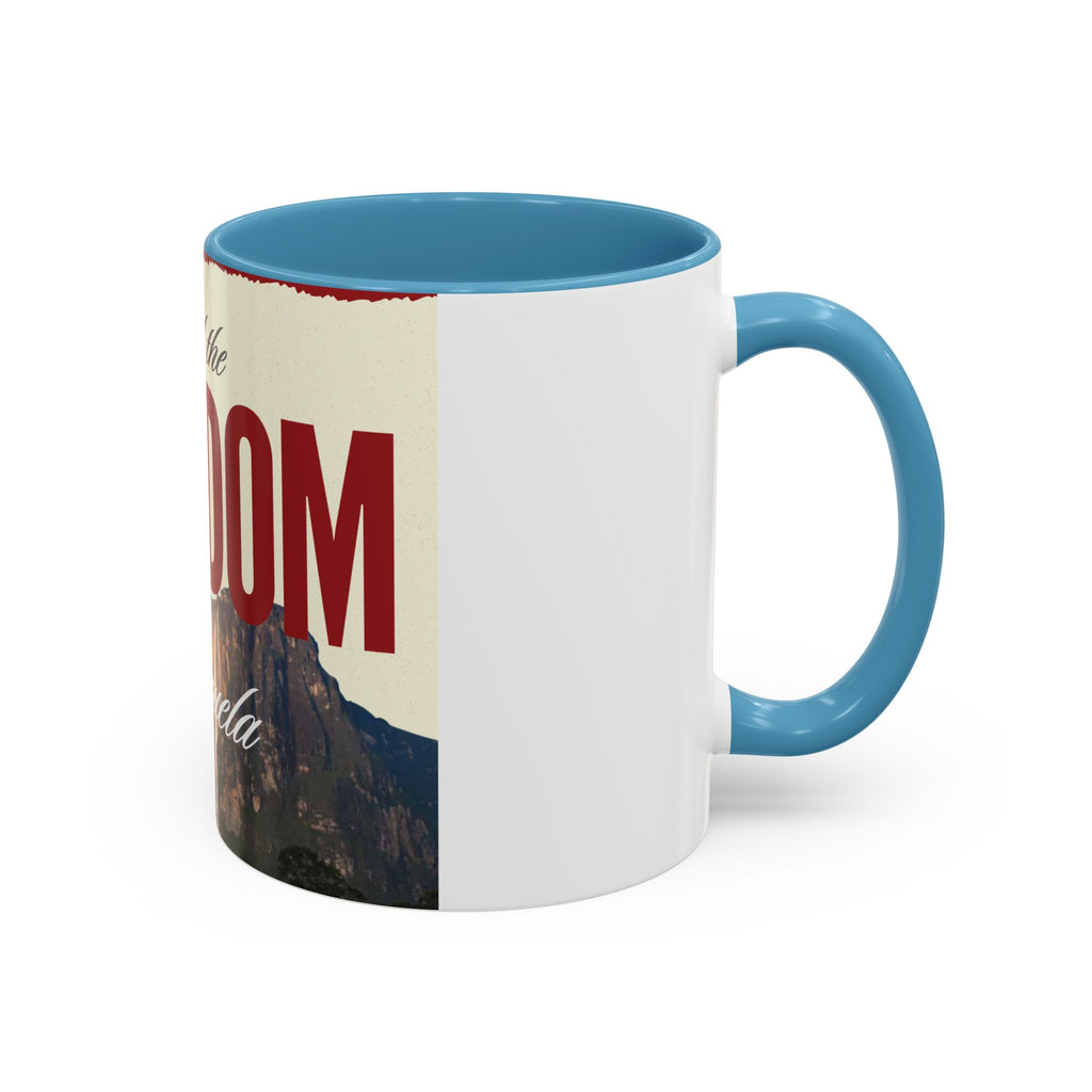 Venezuela libre coffee cup
