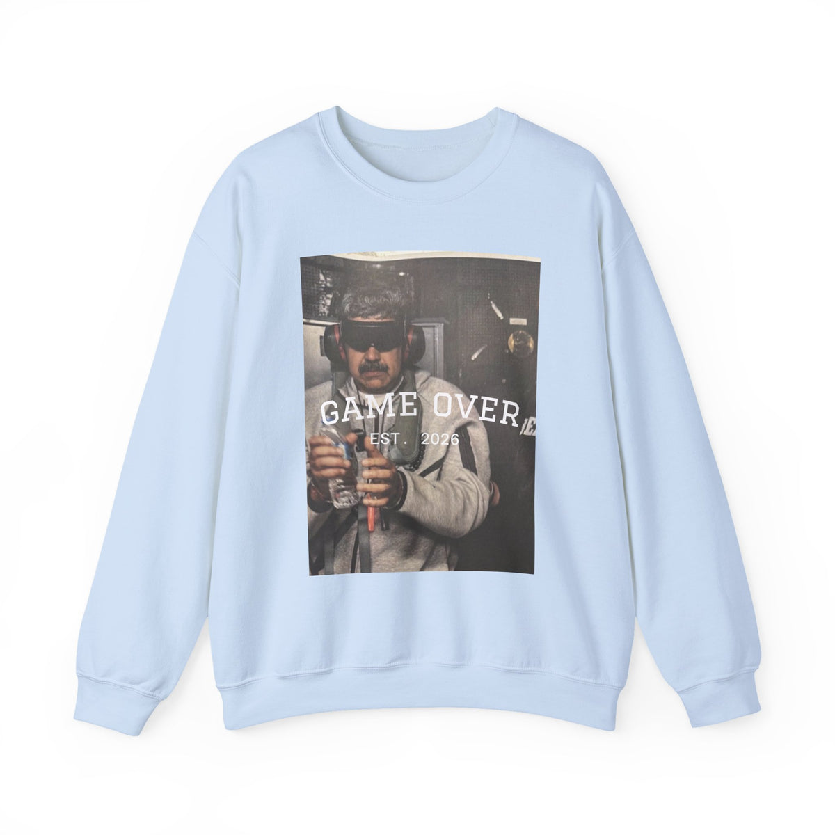 Game Over – Est. 2026 Sweatshirt | Venezuelan Freedom & Justice Statement Apparel