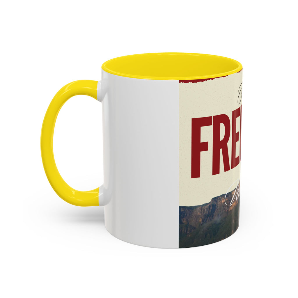 Venezuela libre coffee cup