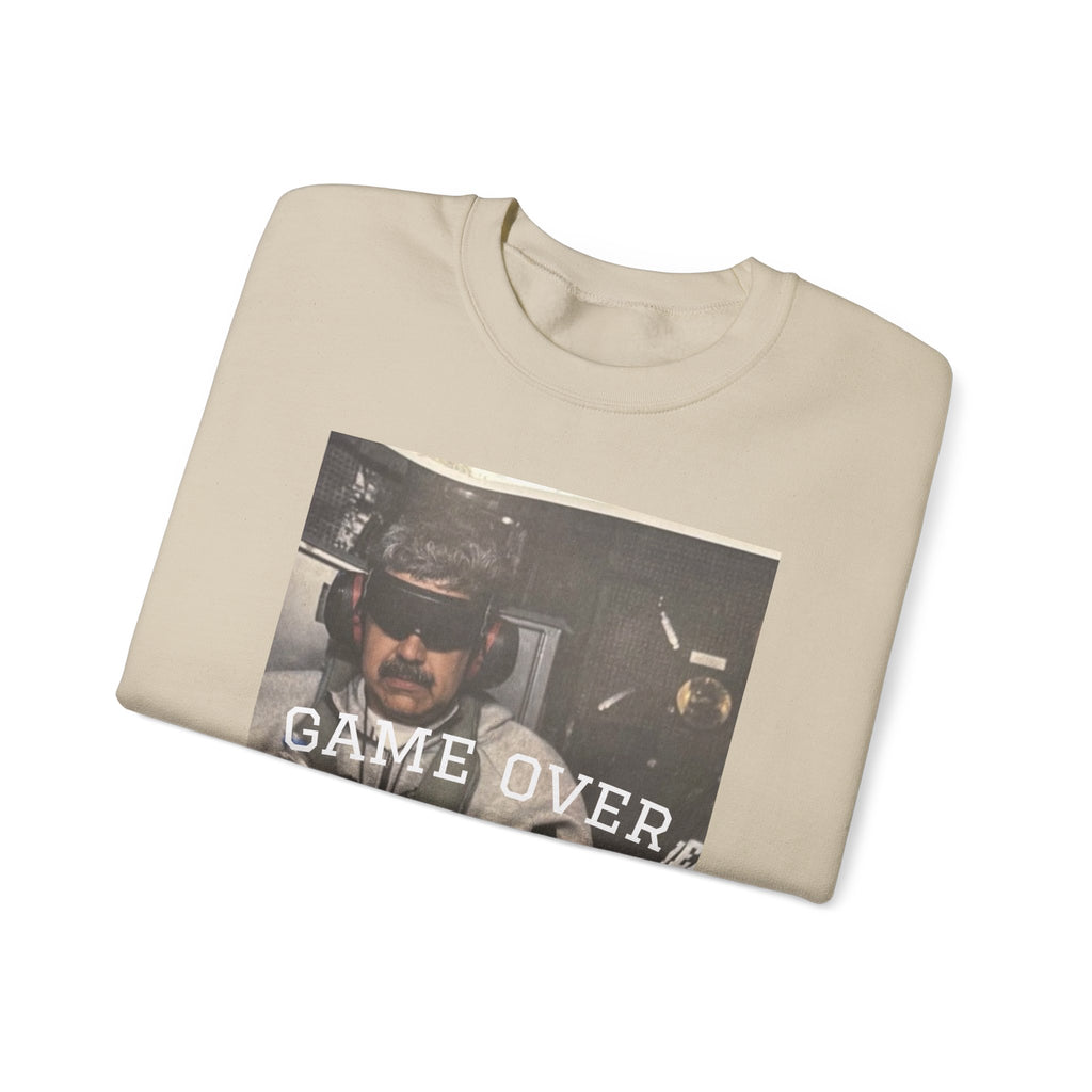 Game Over – Est. 2026 Sweatshirt | Venezuelan Freedom & Justice Statement Apparel