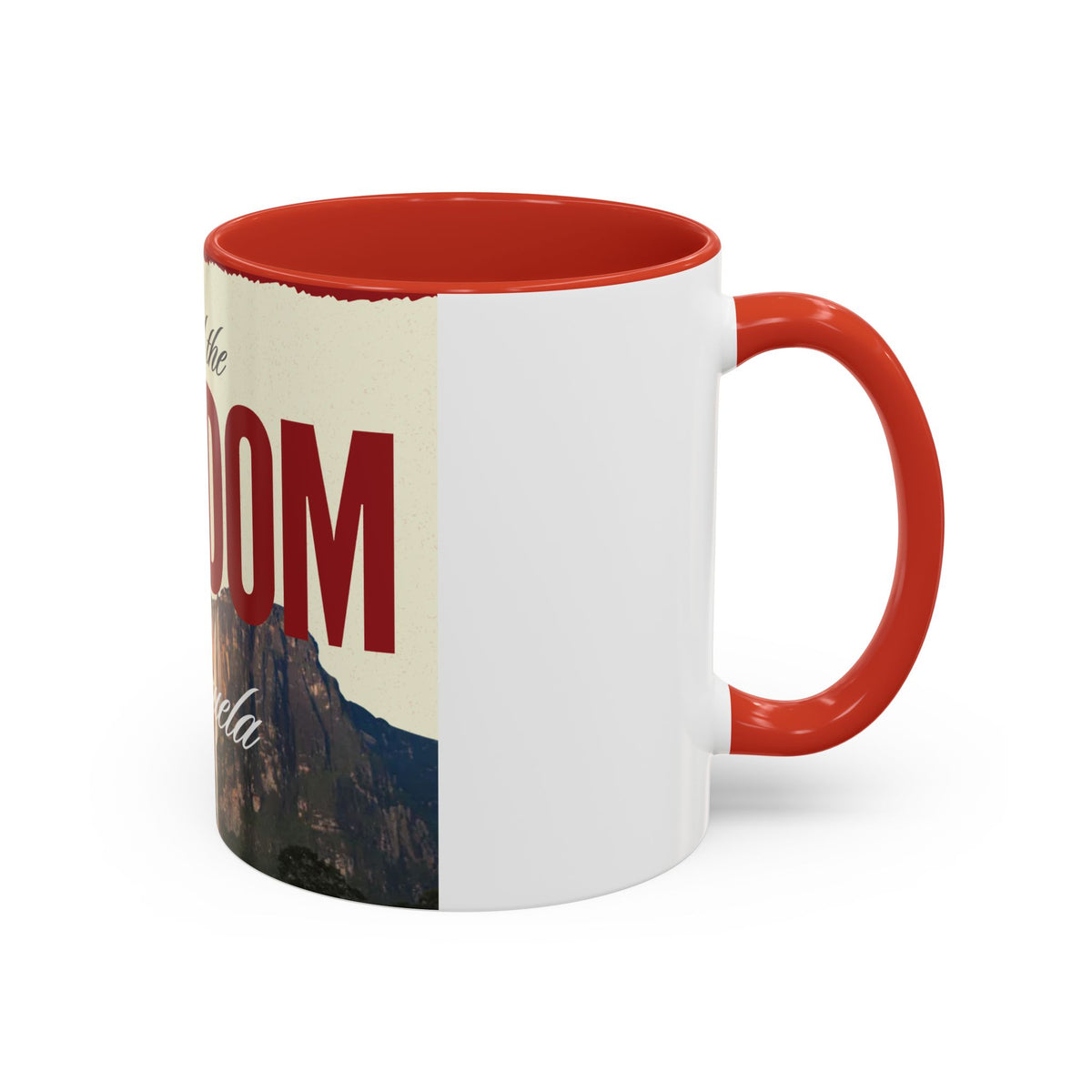 Venezuela libre coffee cup