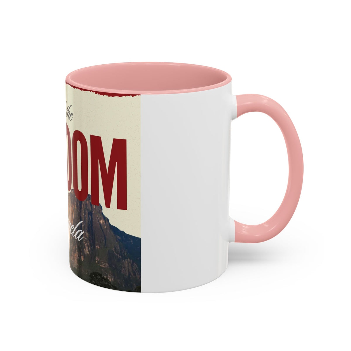 Venezuela libre coffee cup