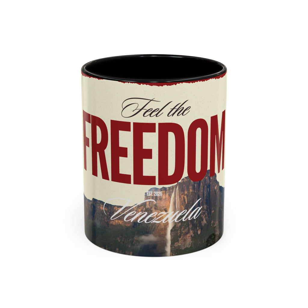 Venezuela libre coffee cup