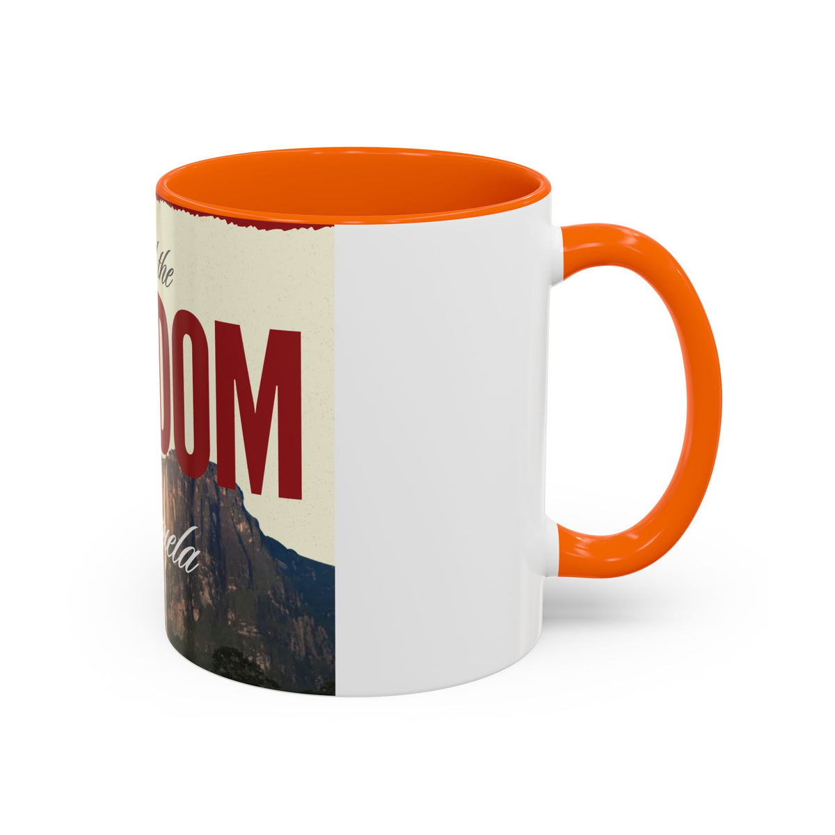 Venezuela libre coffee cup