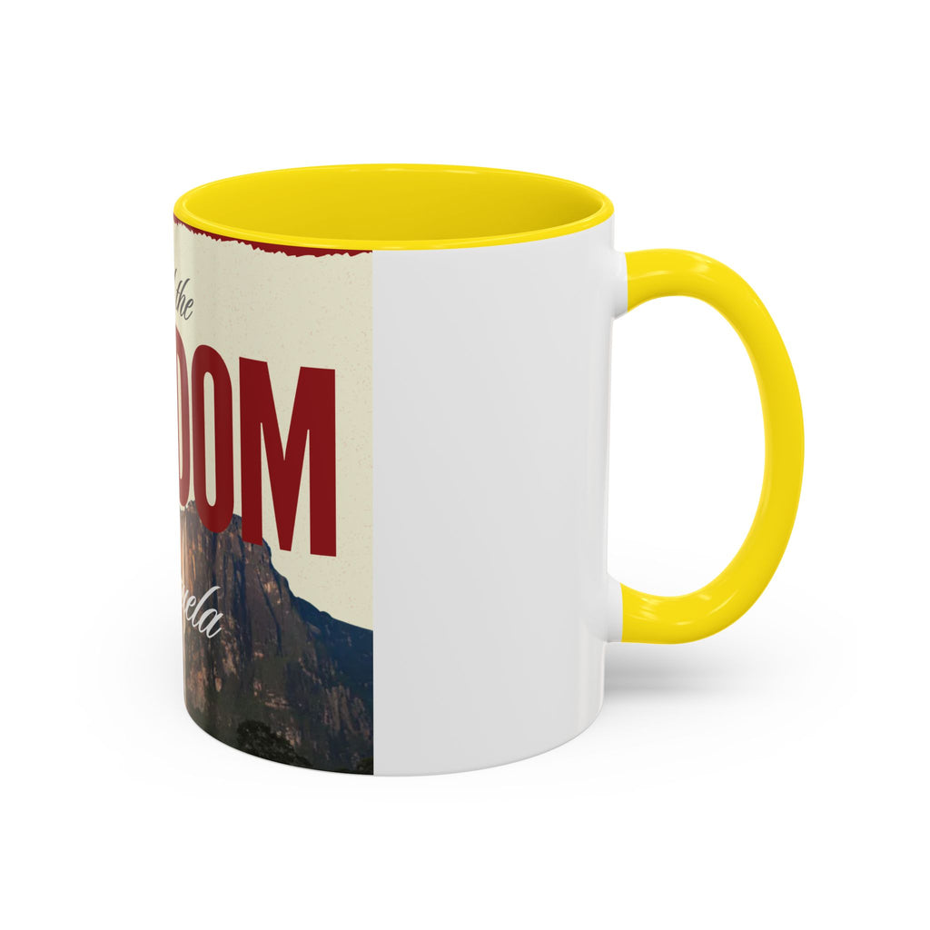 Venezuela libre coffee cup