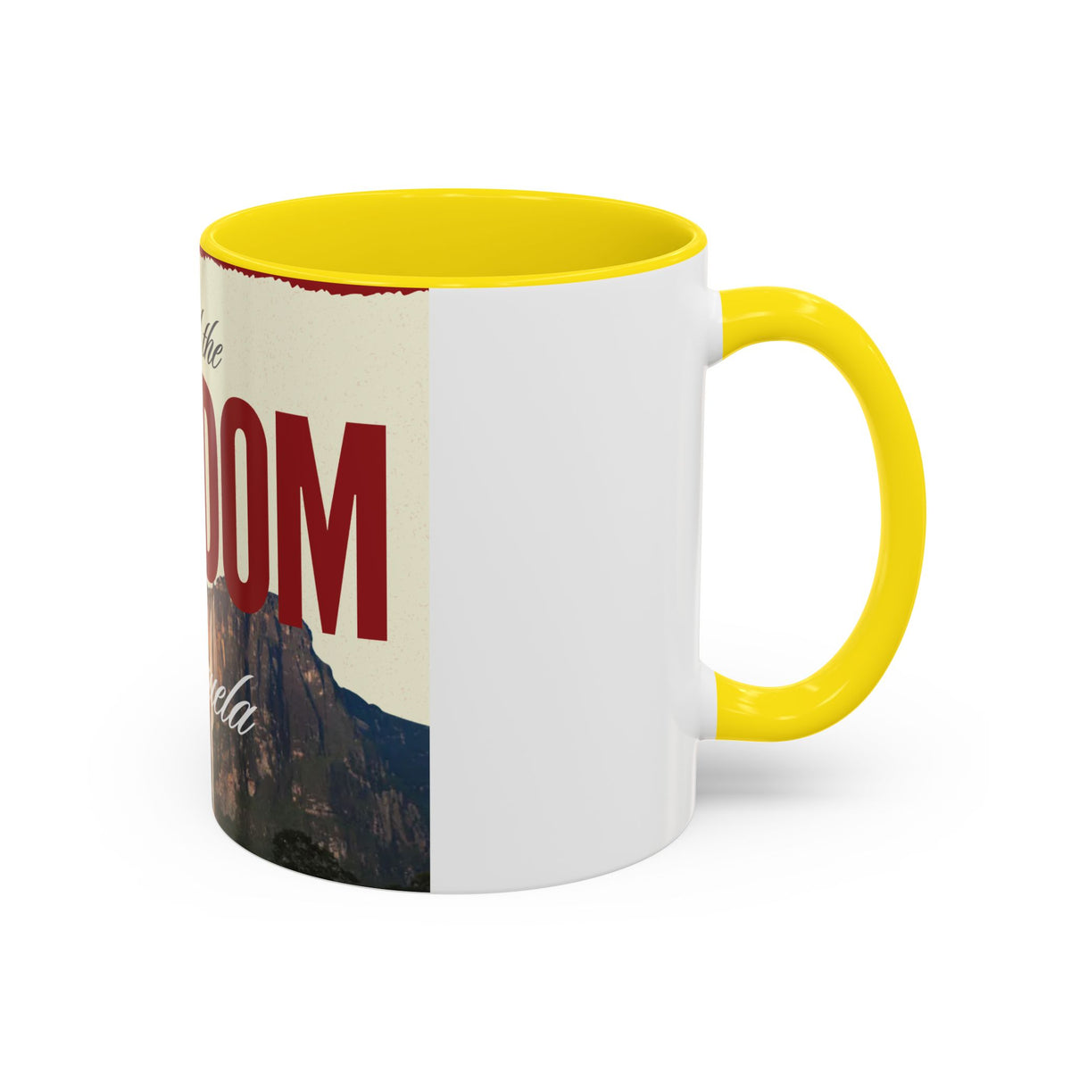 Venezuela libre coffee cup