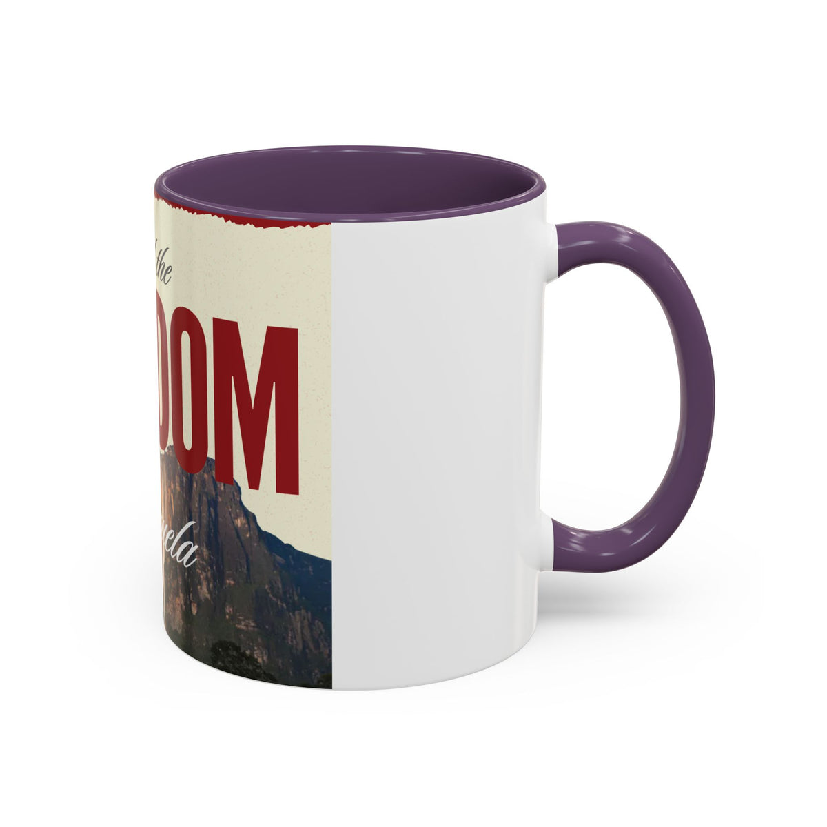 Venezuela libre coffee cup