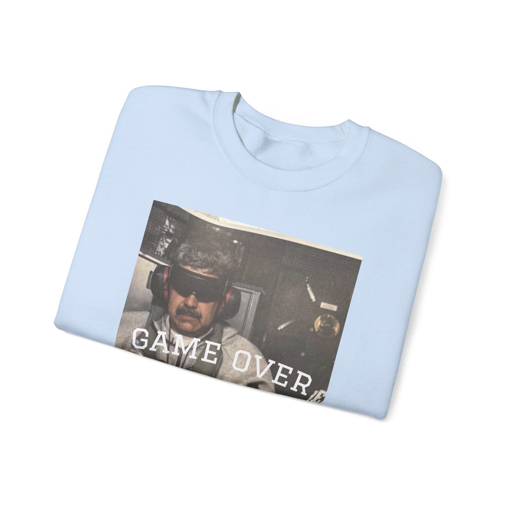 Game Over – Est. 2026 Sweatshirt | Venezuelan Freedom & Justice Statement Apparel
