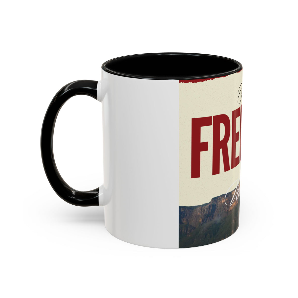 Venezuela libre coffee cup