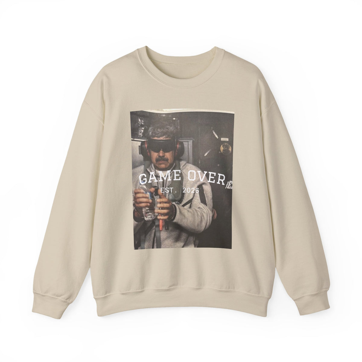 Game Over – Est. 2026 Sweatshirt | Venezuelan Freedom & Justice Statement Apparel
