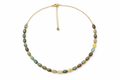 Aurora Moss Gemstone Necklace