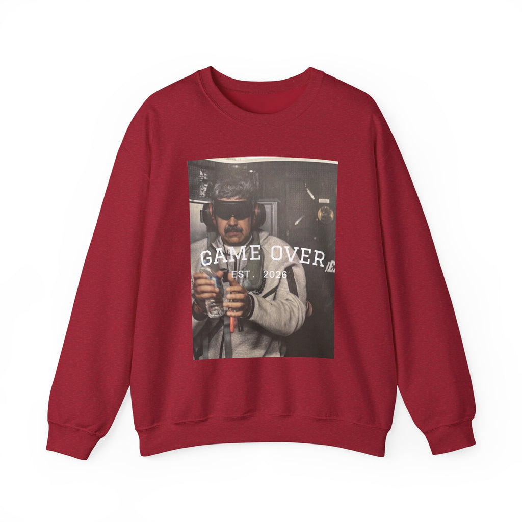 Game Over – Est. 2026 Sweatshirt | Venezuelan Freedom & Justice Statement Apparel