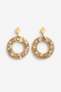 Sage and Blush earrings