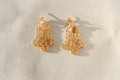 Jingle Bell Earrings – Festive Wire Bells with Pearls