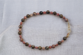 TerraRose Necklace – Earthy Stone Beaded Collar